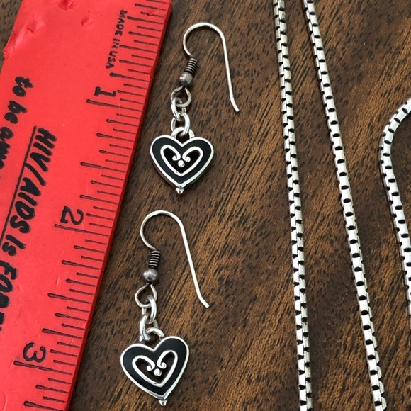 Brighton VIENNA HEARTS necklace/bracelet/earrings set - Picture 9 of 13